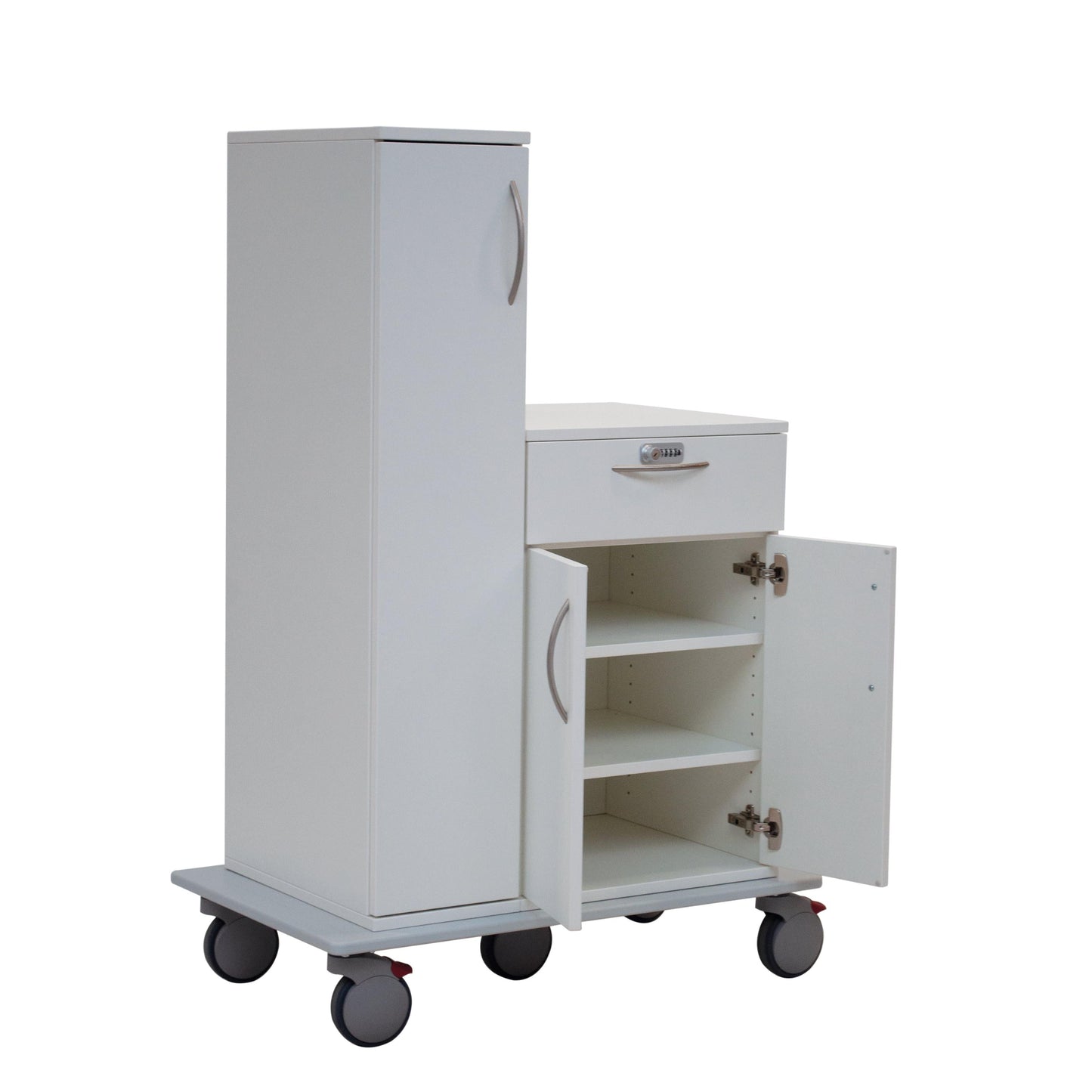 Novocal Patientenwagen Fahrgestell bestehend aus einer durchgehenden Vollkunststoffplatte. Diese d | Packung (1 Stück)