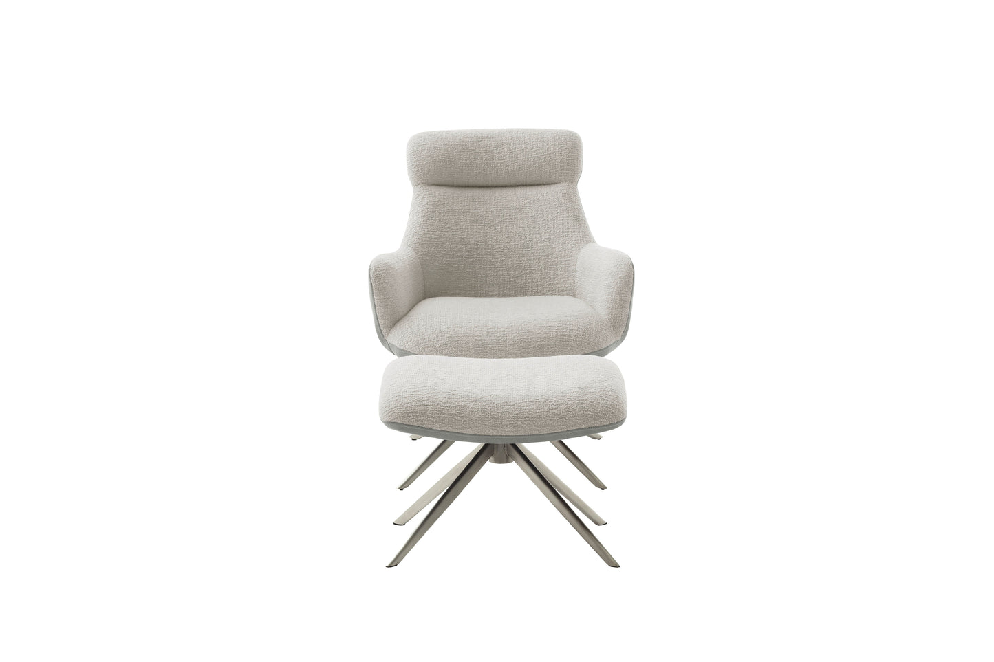 PELION hægindastóll með fótskemli