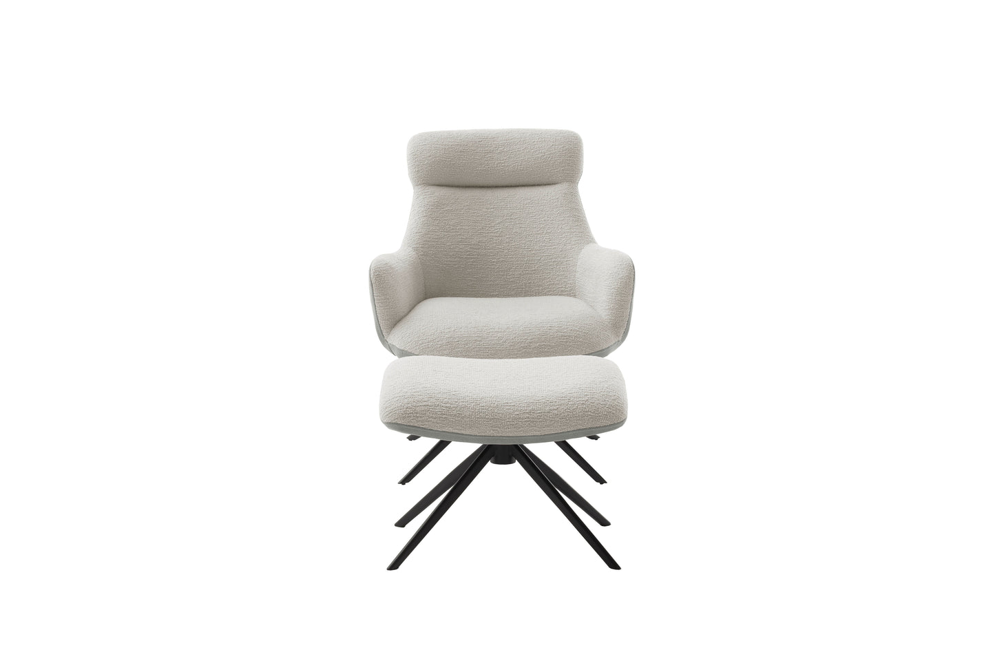 PELION hægindastóll með fótskemli