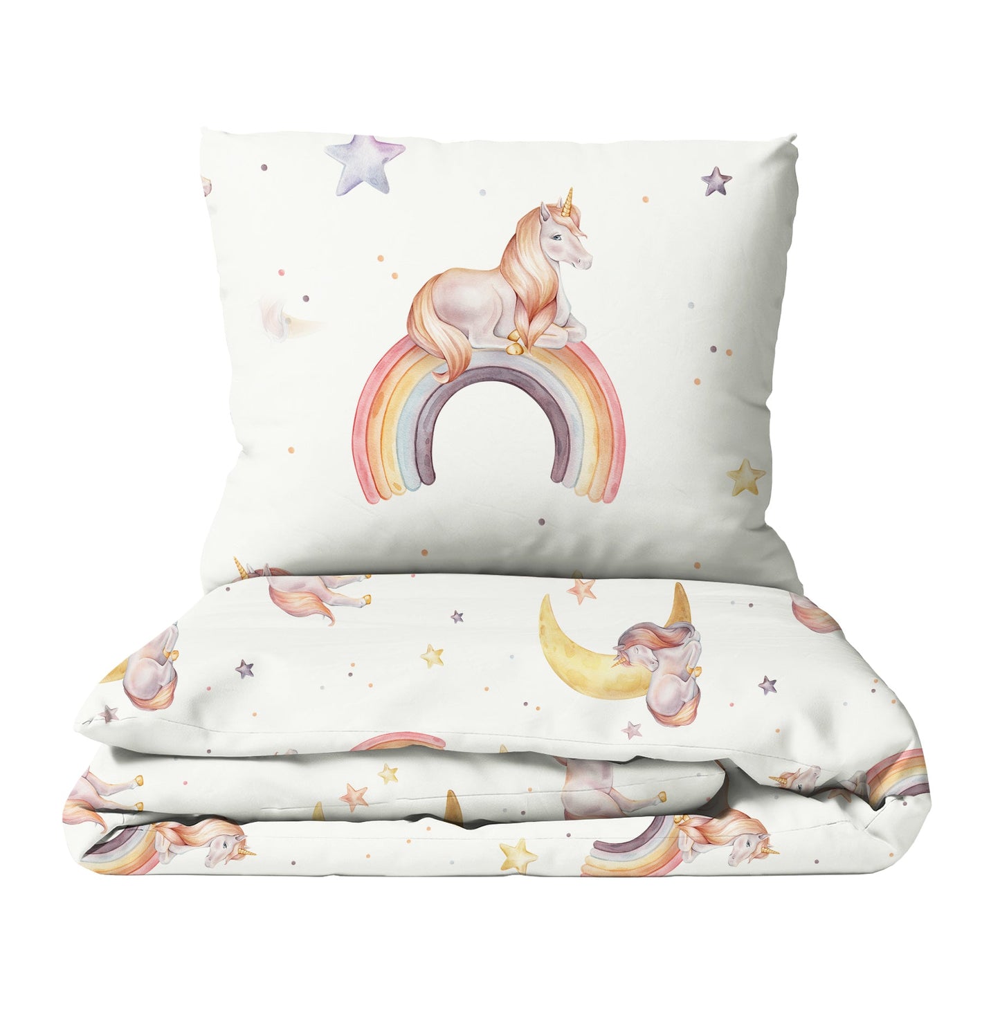 "Rainbow Unicorn" Premium Children's Bedding