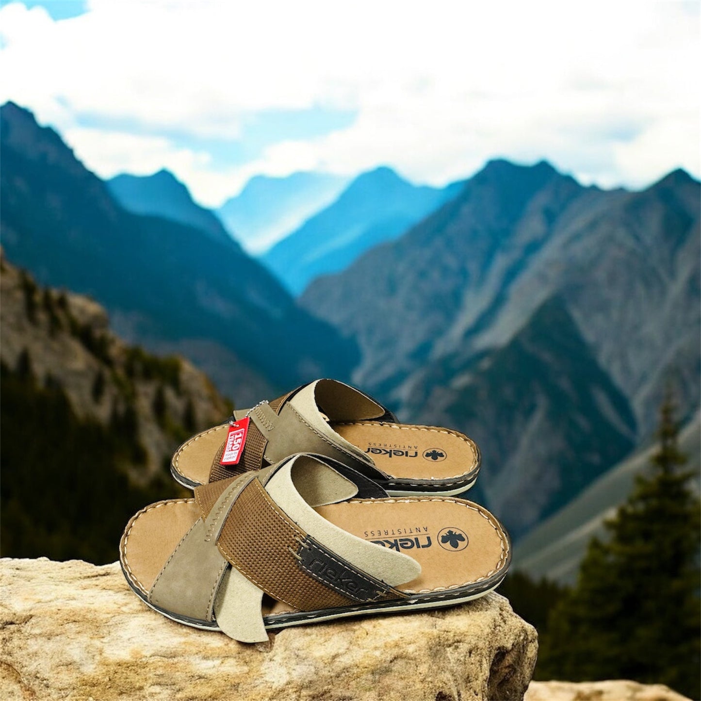 Rieker karlmannsmúlur