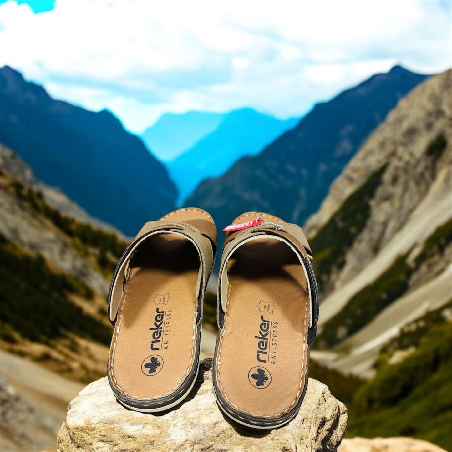 Rieker karlmannsmúlur