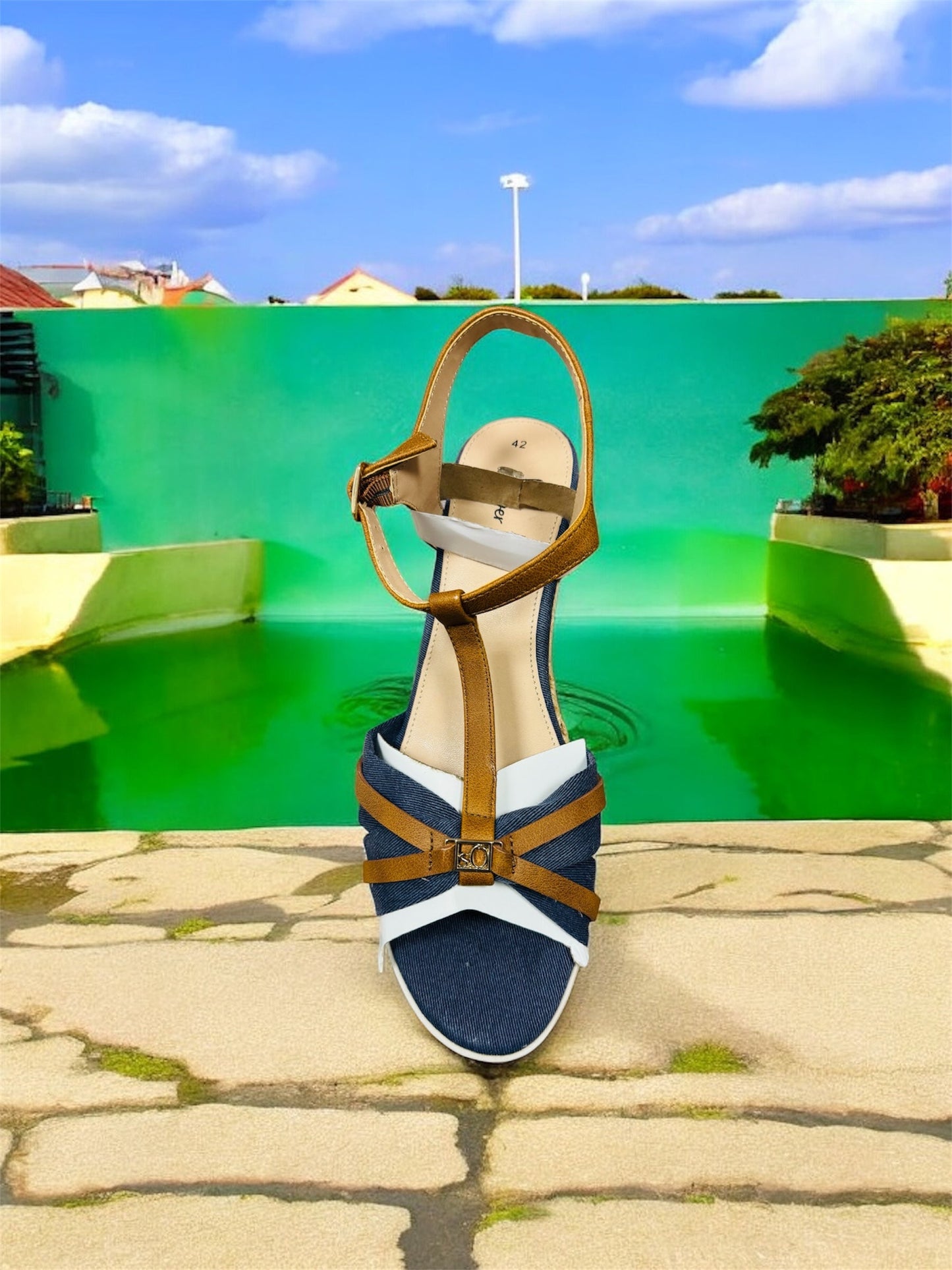 S.Oliver kvenskór með keilu