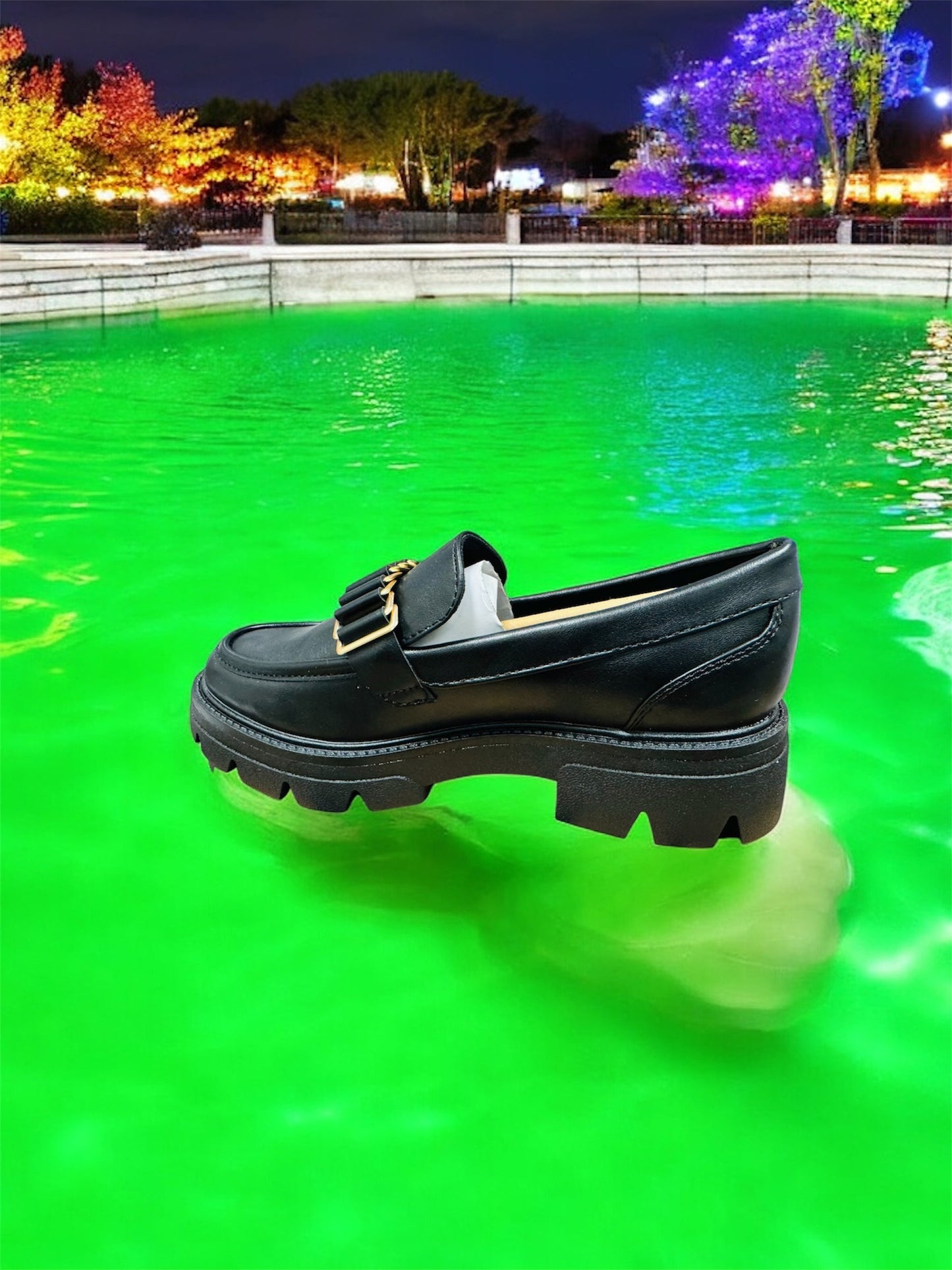 S.Oliver þykkir loafers fyrir konur 