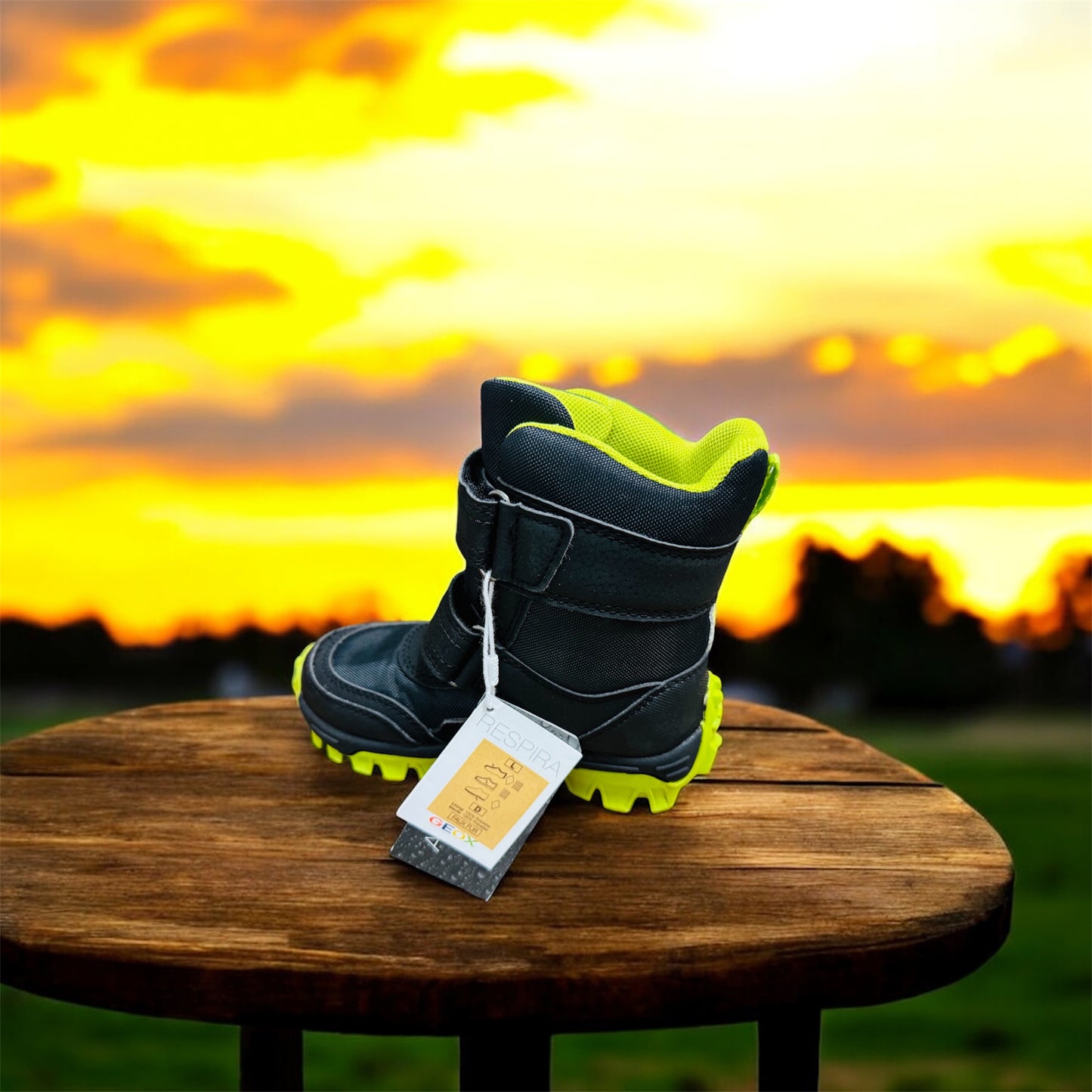 Geox HIMALAYA BB ABX C - NYL+DBK children's boots in black. Manufacturer number: J36FRC OFUCE C0802 ( last pieces ) 