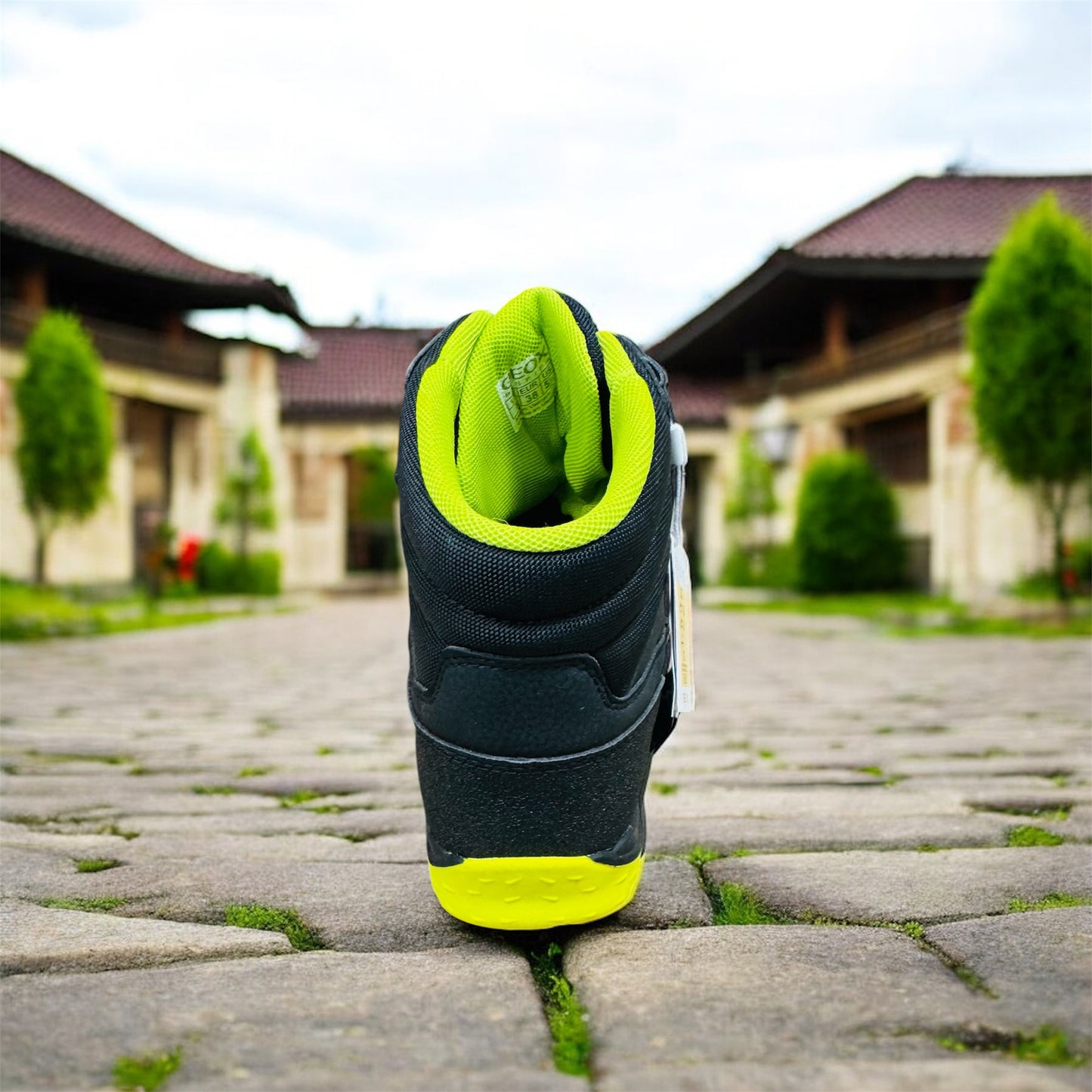 Geox Amphibiox J SENTIERO BB ABX B - NYL+DBK children's boots in Black/Lime Manufacturer number: J46FSB OFUCE C0802 ( Last pieces ) 