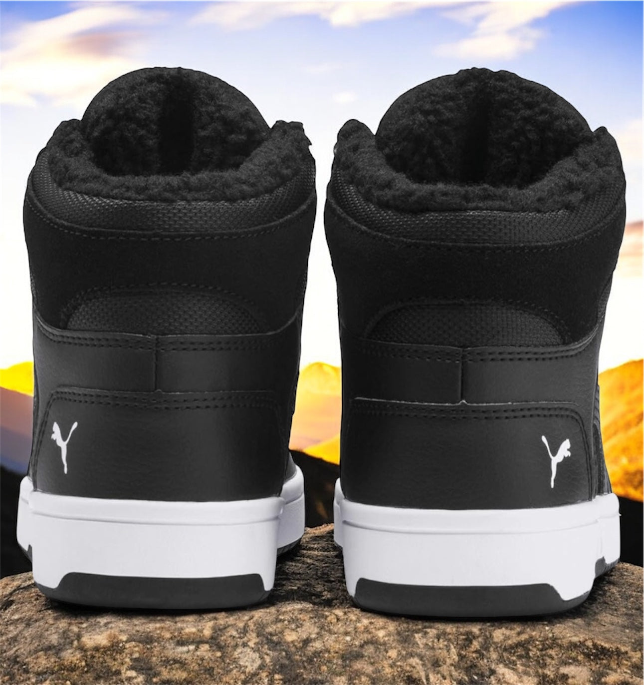 Puma Rebound Layup Fur SD Jr kinder schuhe