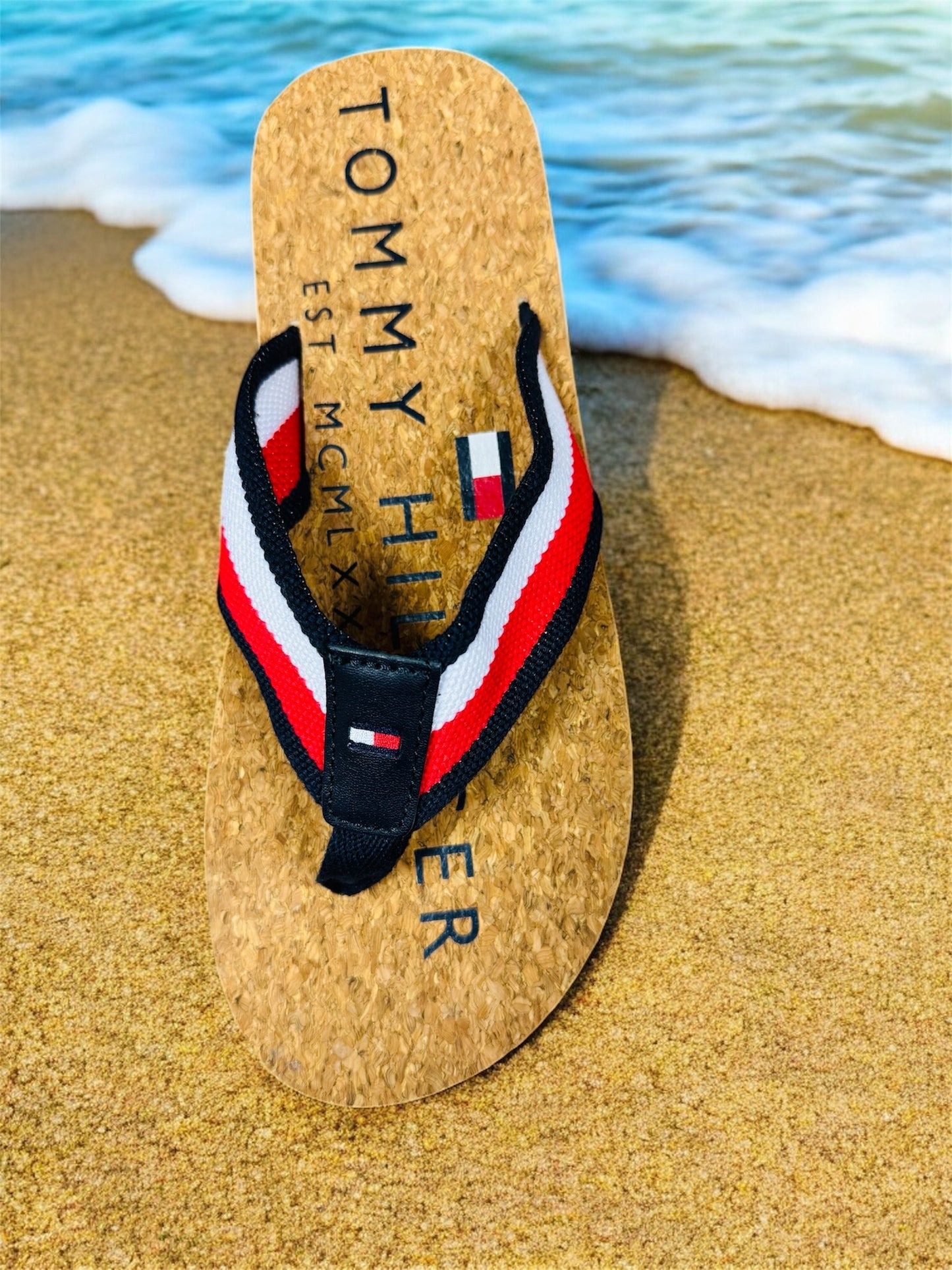 Tommy Hilfiger  Cork Beach Zehentrnner Herren Sandal