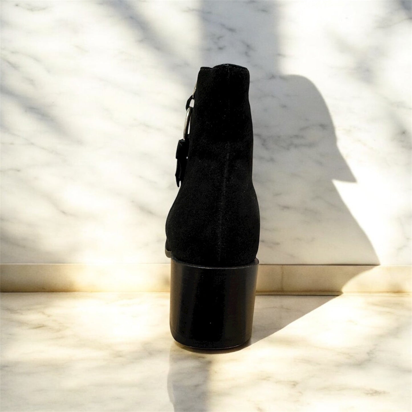 André Errol leður vetrar ökklastígvél fyrir konur