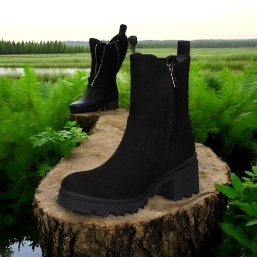 XTI Basic BN.ANT. Women's winter ankle boots