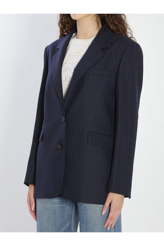 Pinstripe blazer