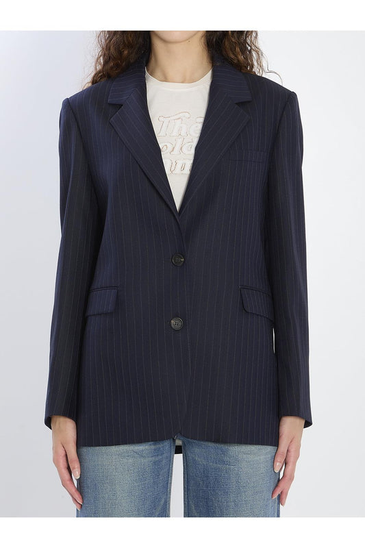 Pinstripe blazer