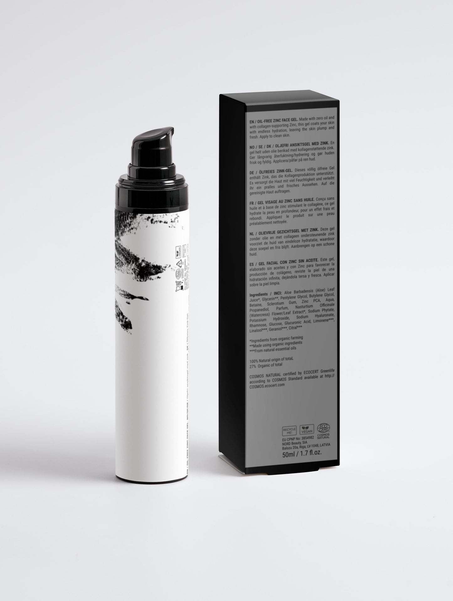 Mattifying men's gel with zinc – oil-free &amp; refreshing for clear skin