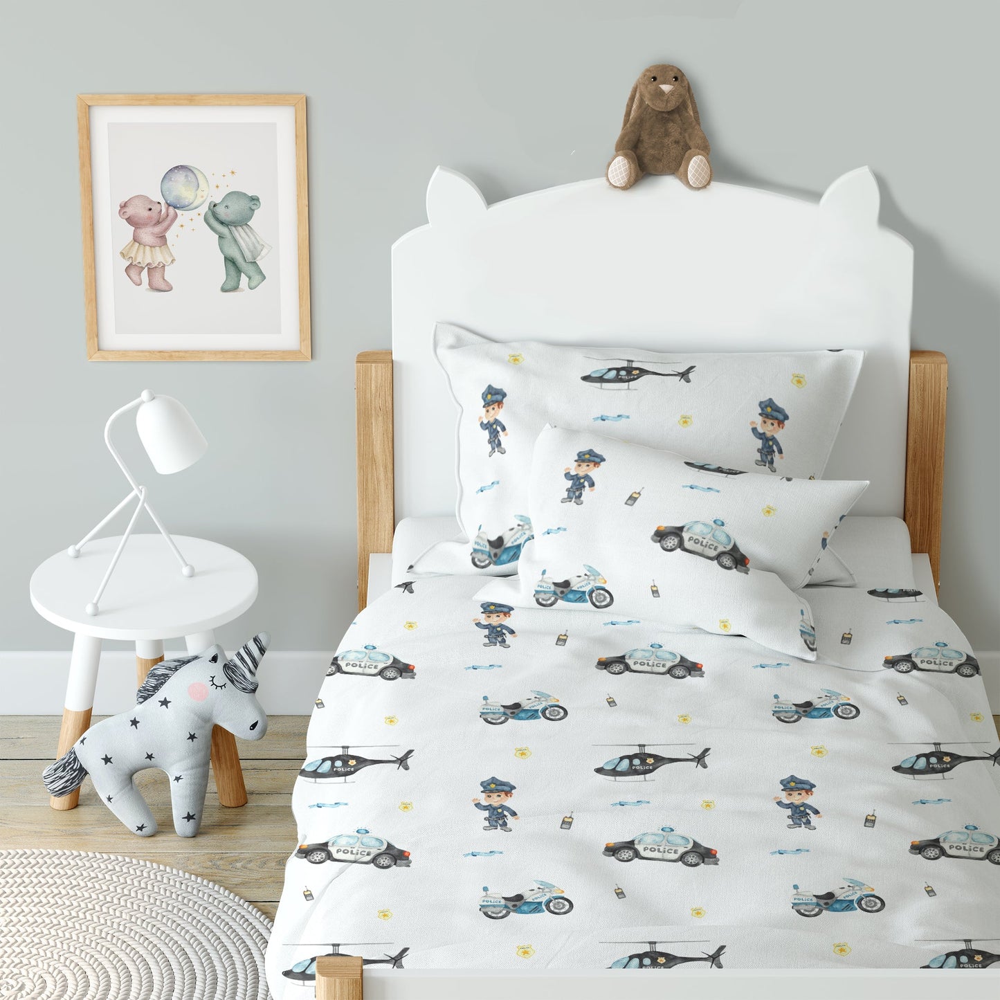 "Police" Premium Children's Bedding