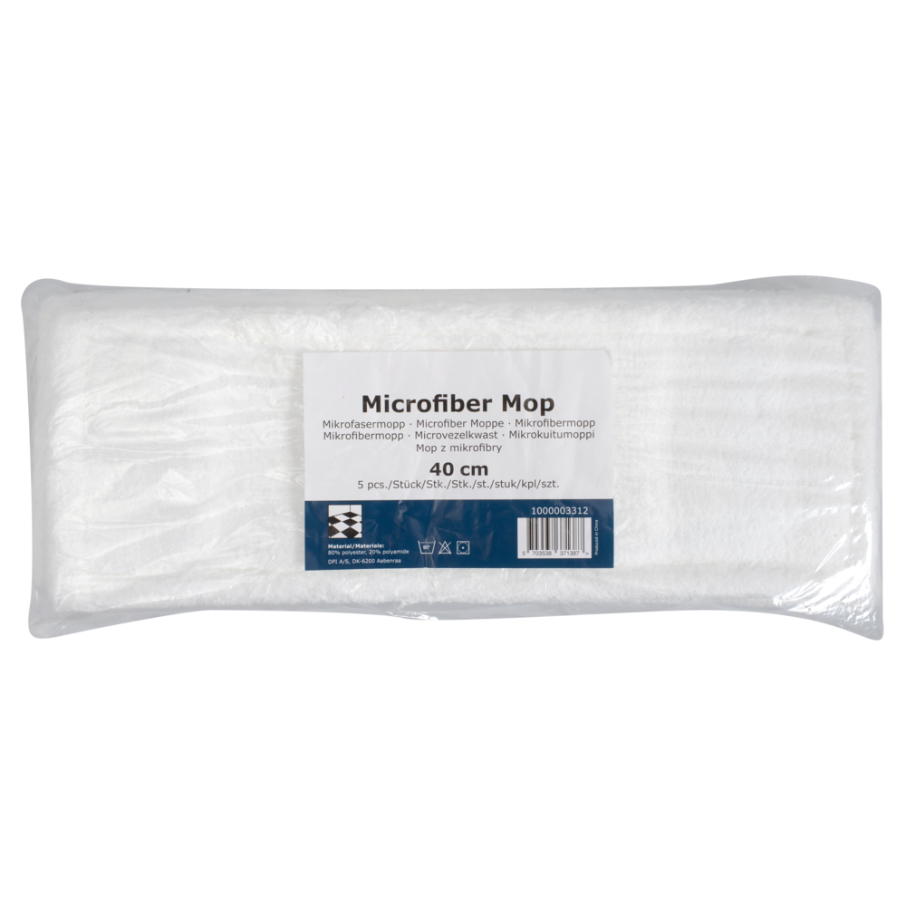 Mikrofasermopp Standard, Weiß