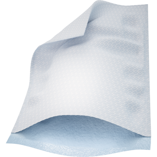 Waschhandschuhe, 16x23 cm, Airlaid/PE, Weiß   | Packung (50 Paare)