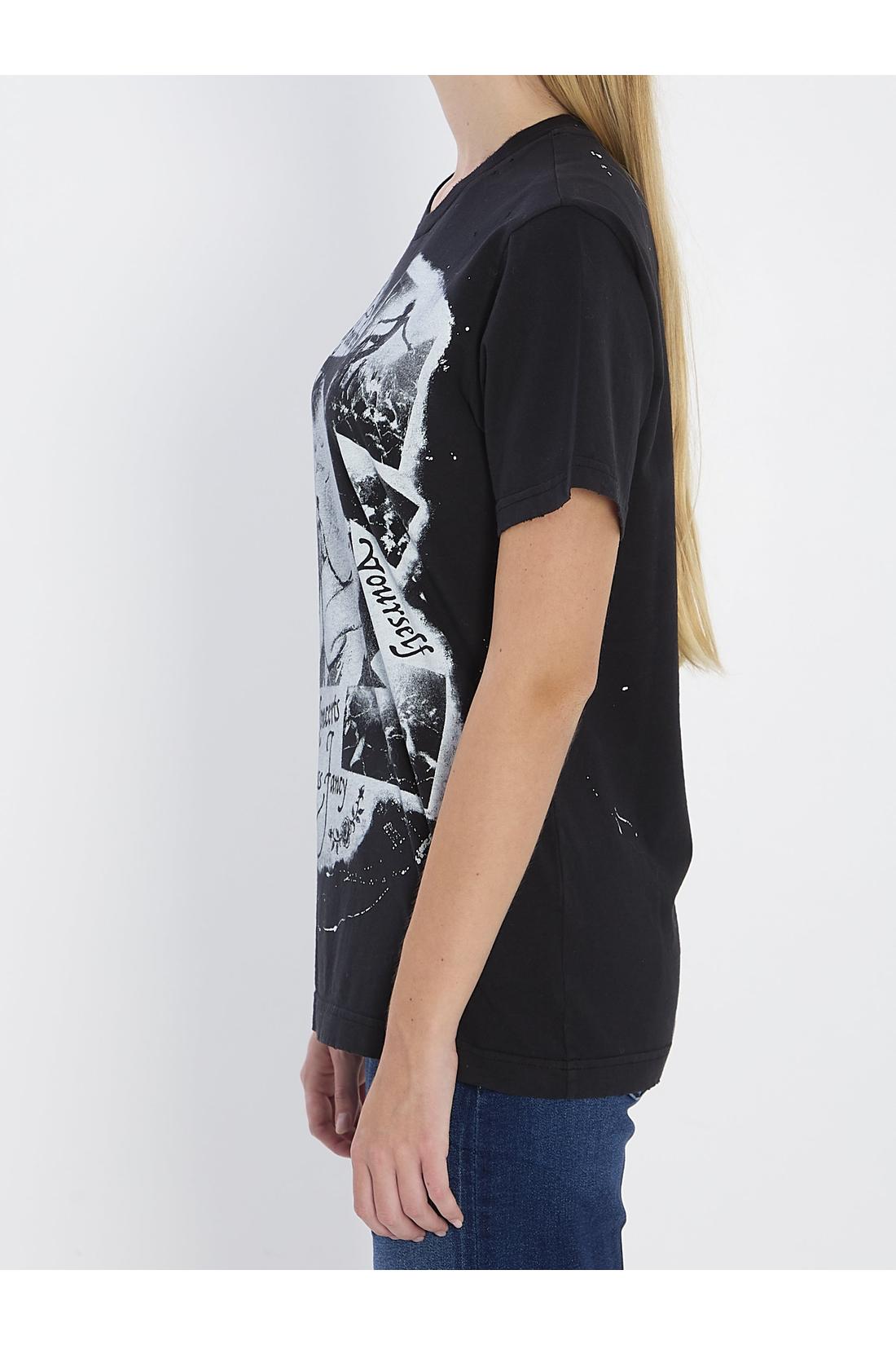Printed cotton T-shirt