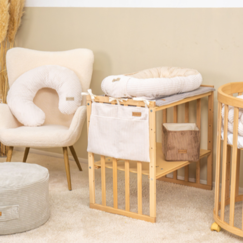 Babybett Organizer Cord - Aufbewahrung fürs Babyzimmer
