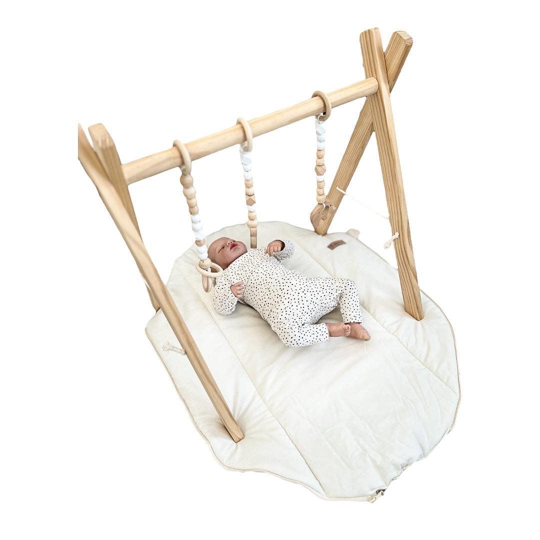 Pucksack Bio-Baumwolle mitwachsend - Ganzjahres Schlafsack für Babys