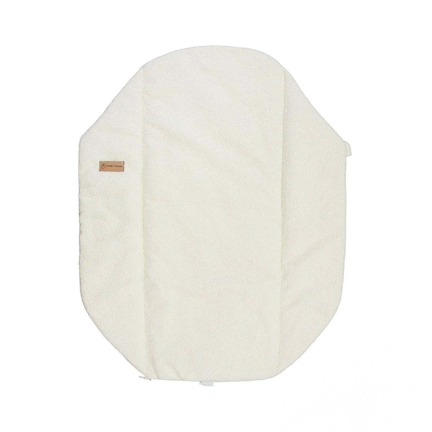 Pucksack Teddystoff Bouclé mitwachsend - Nachhaltiger Babyschlafsack