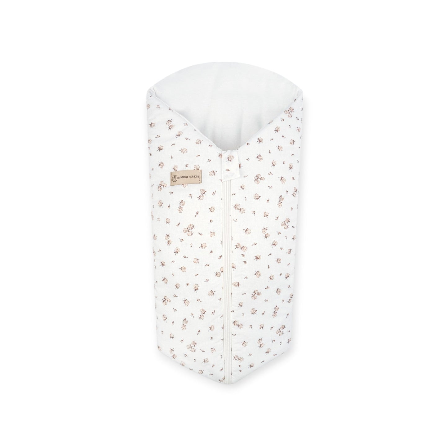 Pucksack Baumwolle Rosen mitwachsend – Ganzjahres Babyschlafsack & Einschlafhilfe