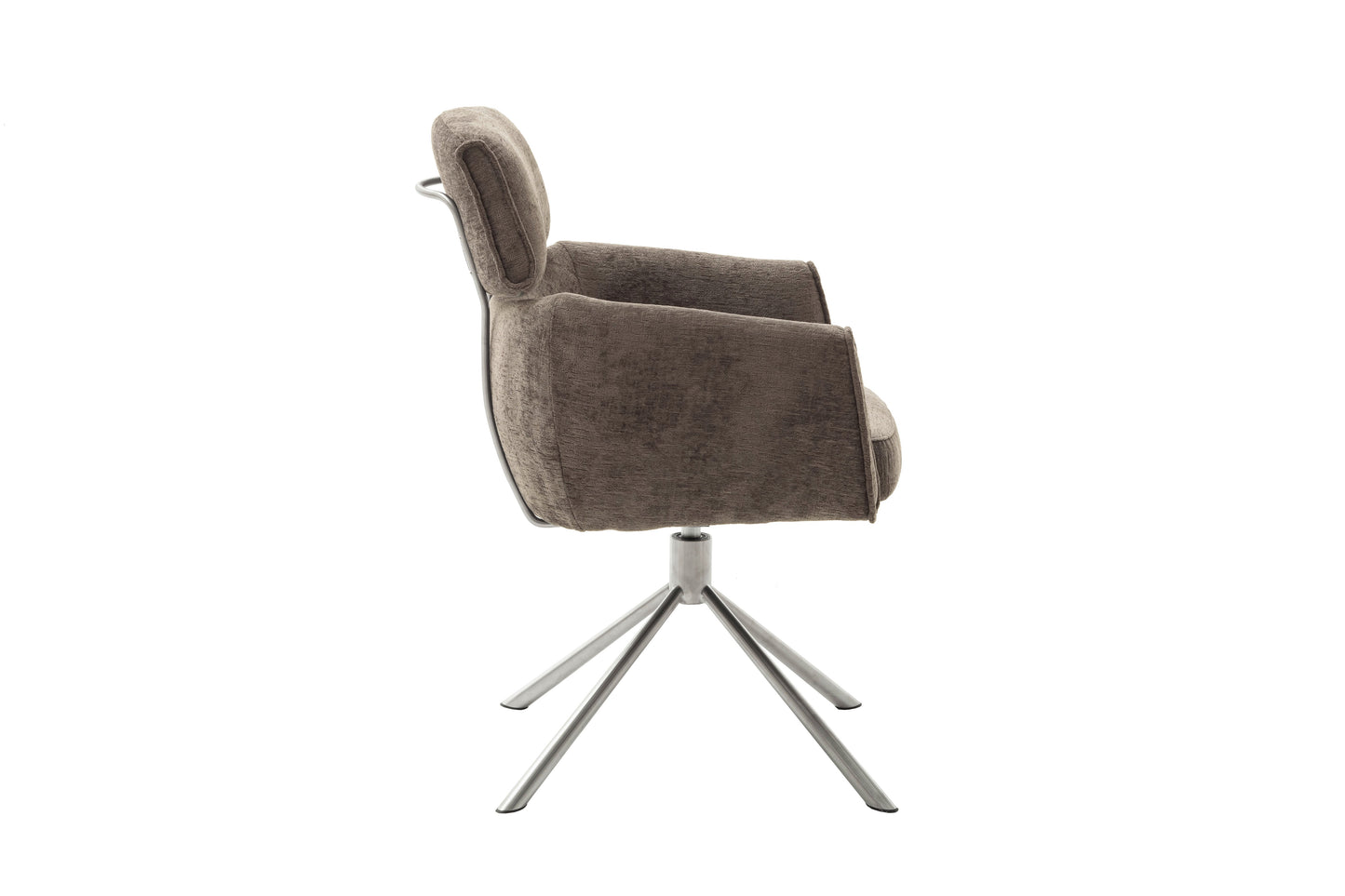 QUEBEC 4-fóta stóll með armpúðum og handfangi - 2 stk.