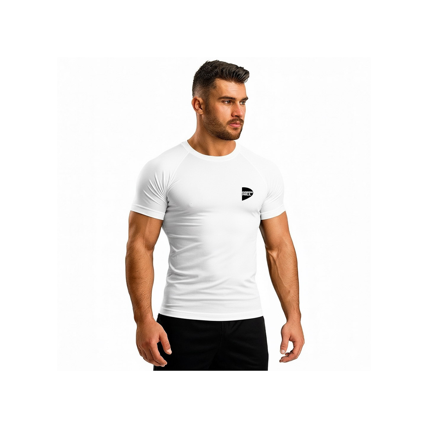 Green Hill Rash Guard kurzarm