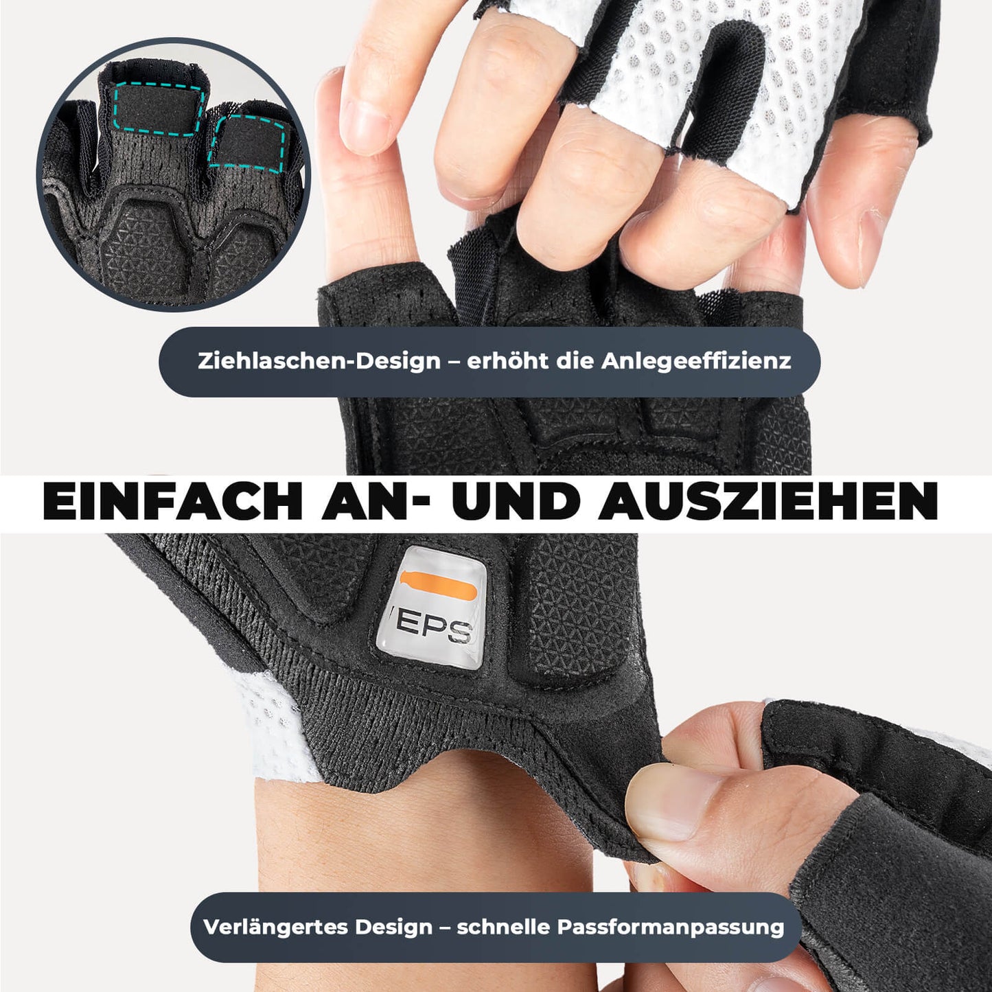 ROAD TO SKY cycling gloves, half-finger, SBR padding, breathable, non-slip