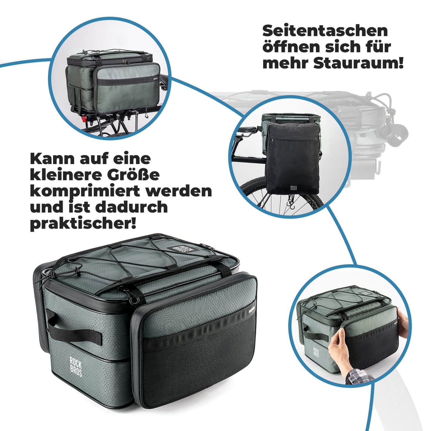 ROAD TO SKY Pannier Bag Compressible