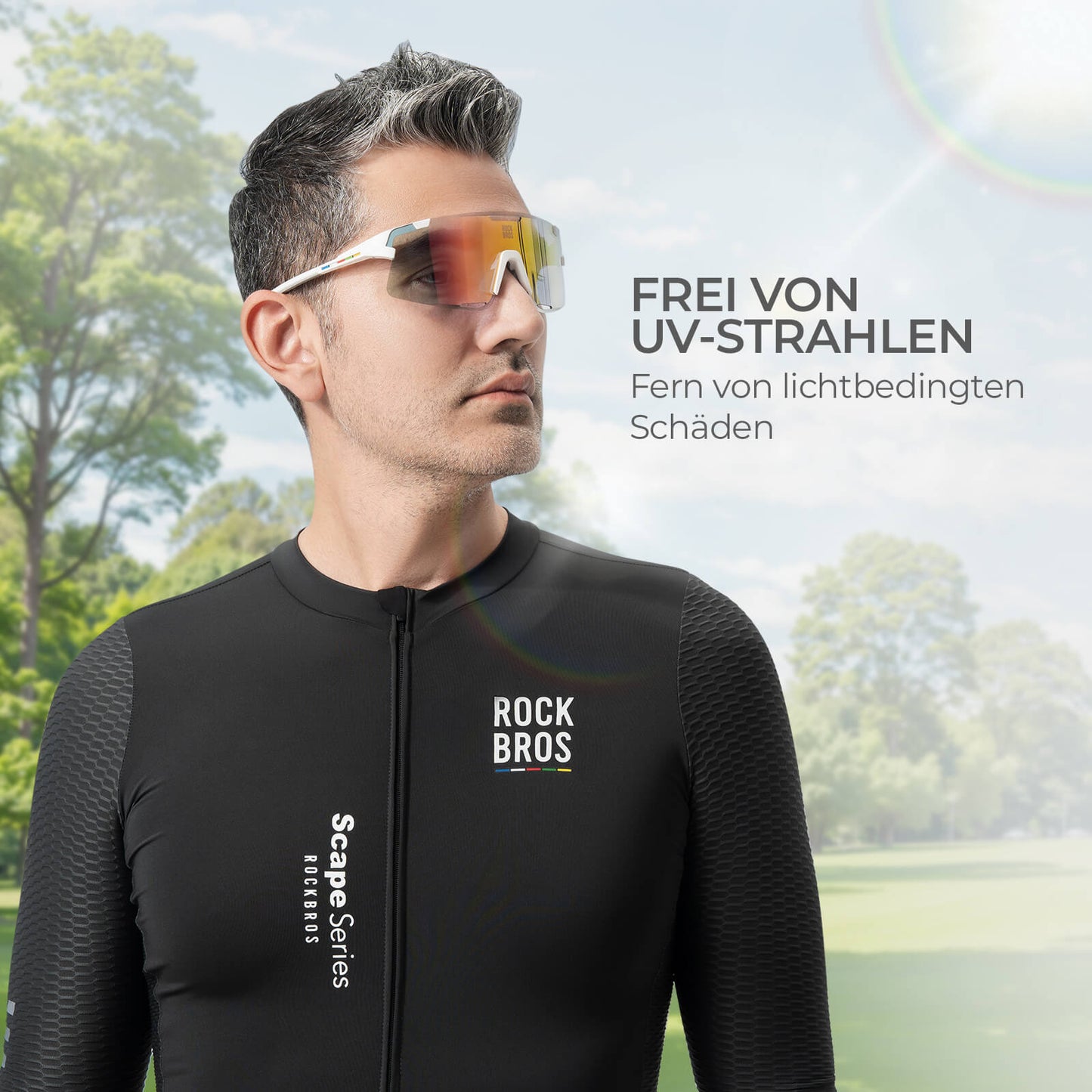 Fahrradbrille Drei-Gläser Konfigurationssystem - BOUNDLESS Serie