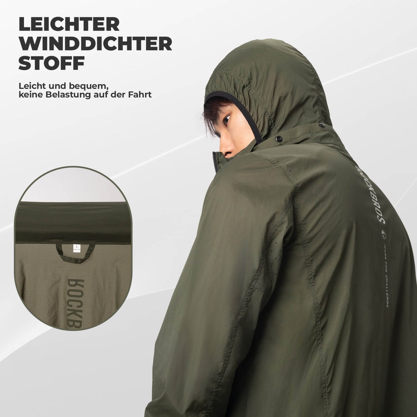 ROAD TO SKY Winter Cycling Jacket, Windproof and Breathable for MTB &amp; Road Bikes