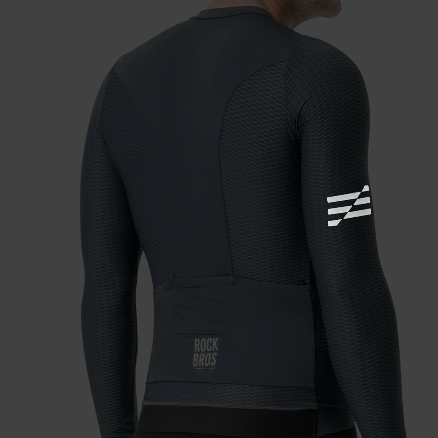 ROAD TO SKY hjólatreyja með löngum ermum fyrir herra, bæði fjallahjól og götuhjól