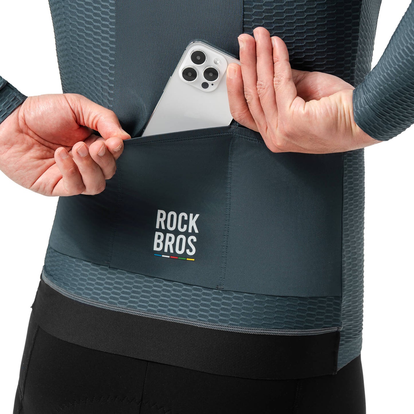 ROAD TO SKY hjólatreyja með löngum ermum fyrir herra, bæði fjallahjól og götuhjól