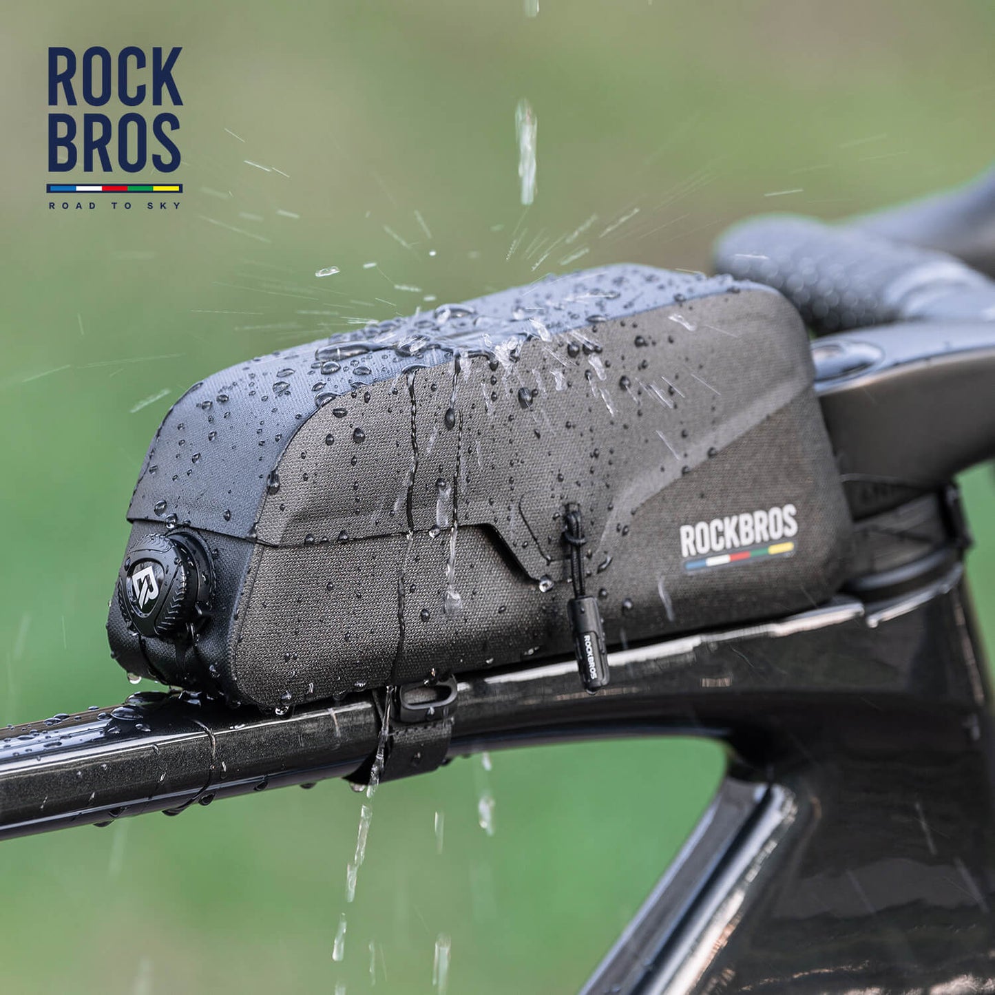 ROAD TO SKY Magnetic Top Tube Bag 100% Waterproof