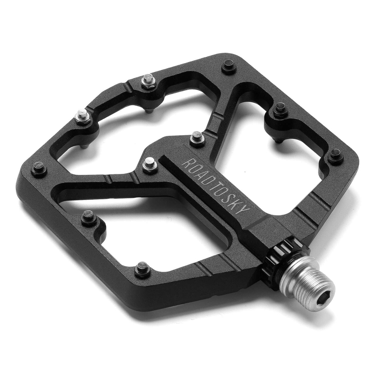 ROAD TO SKY Platform Bicycle Pedals 9/16 Inch Non-Slip Waterproof