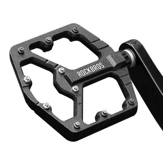 ROAD TO SKY Platform Fahrradpedale 9/16 Zoll Rutschfest Wasserdicht