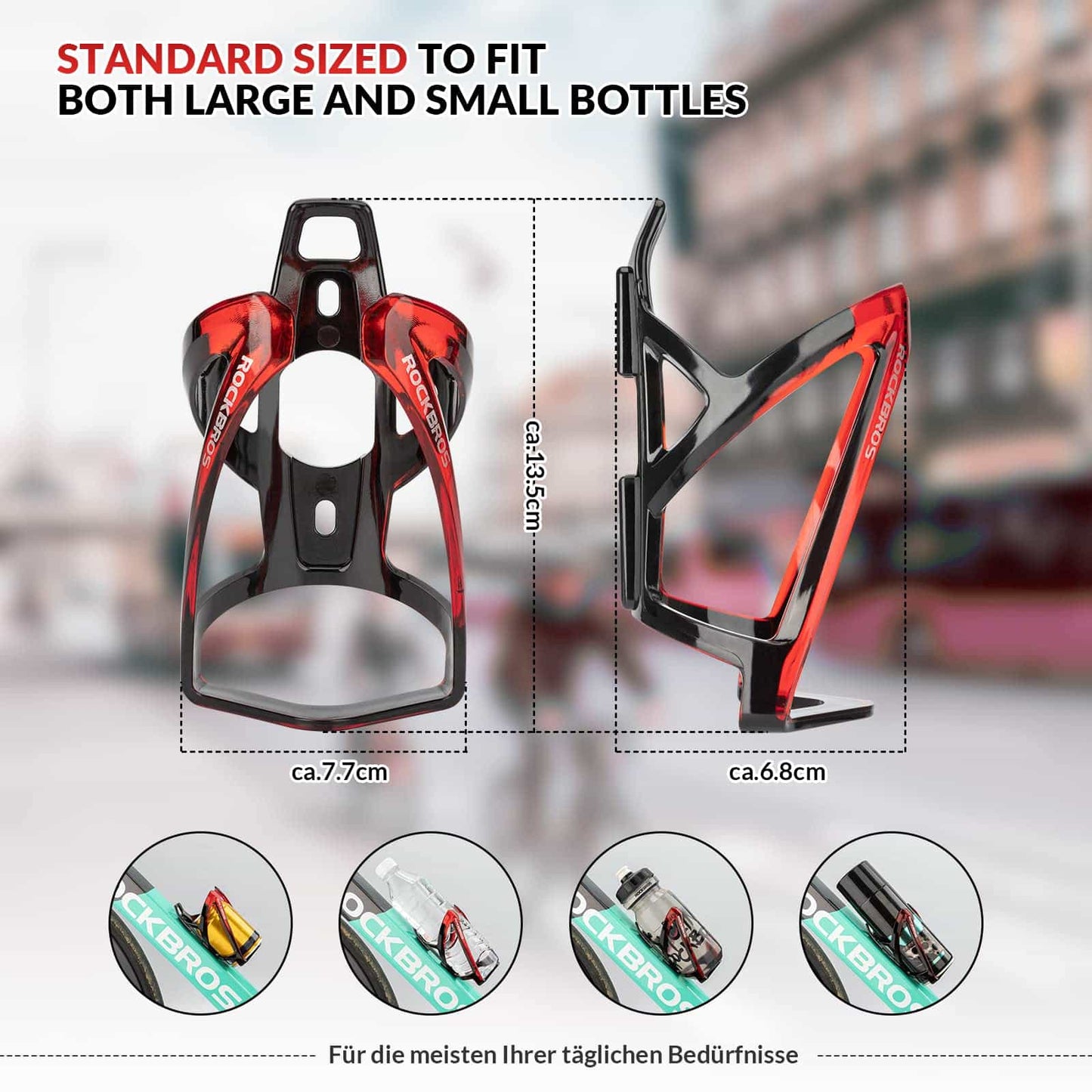 ROCKBROS 35g Lightweight PC Bicycle Bottle Holder