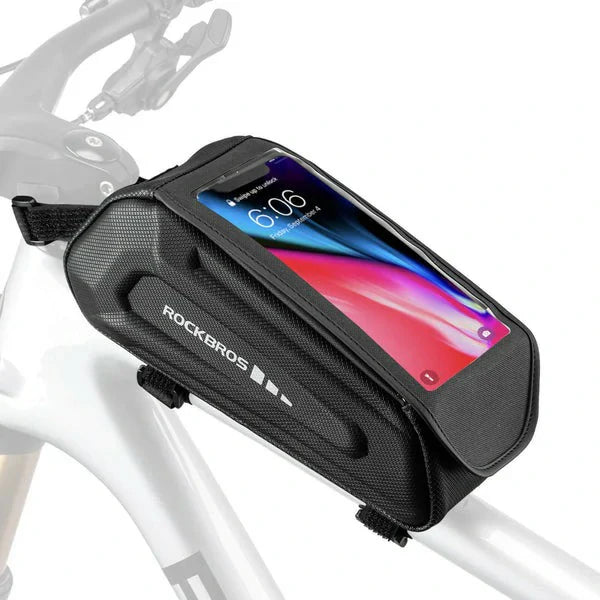 ROCKBROS Waterproof Bicycle Bag, Touchscreen Compatible with 6.8-inch Smartphones
