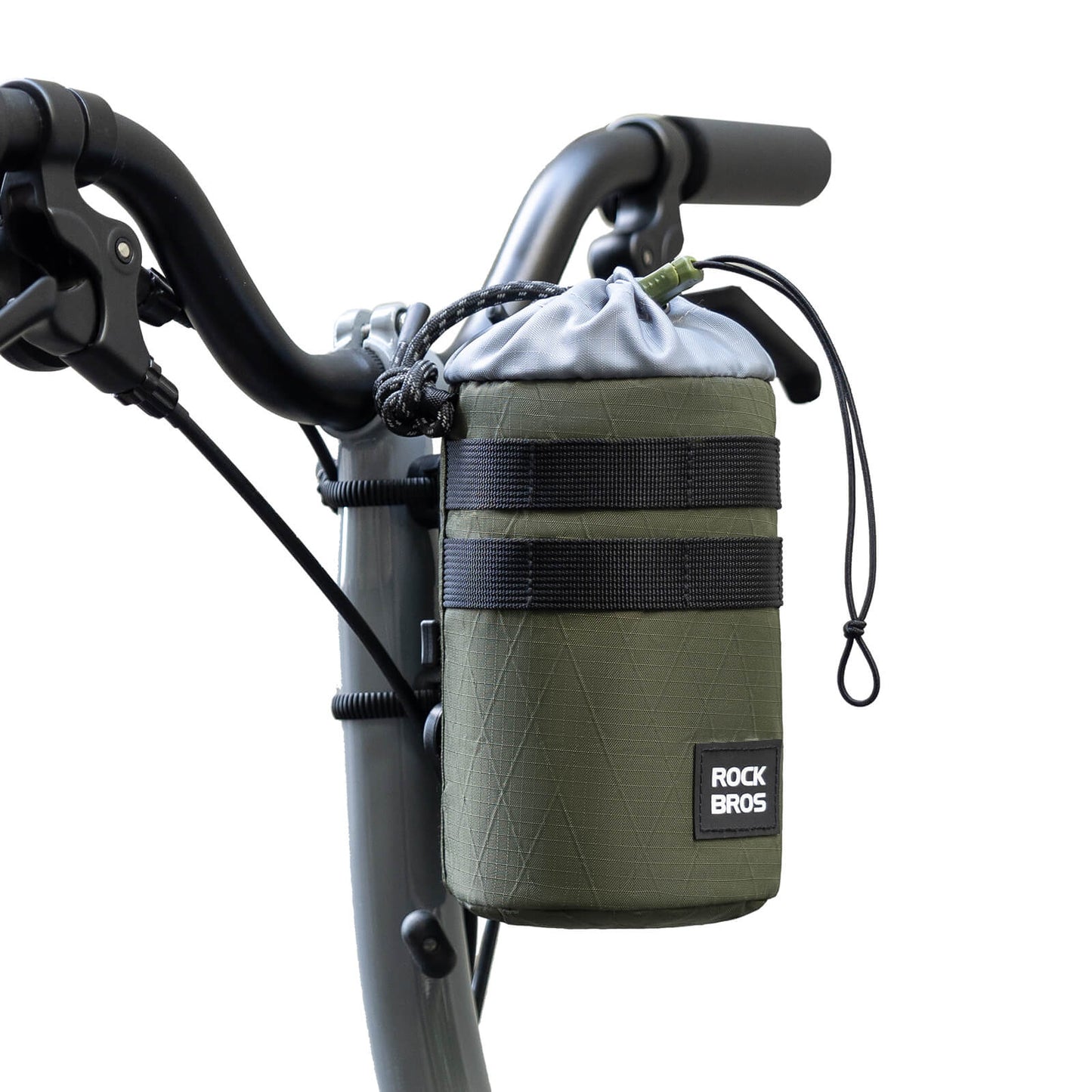 Bicycle handlebar bag 1.2L for water bottles Ø10 cm