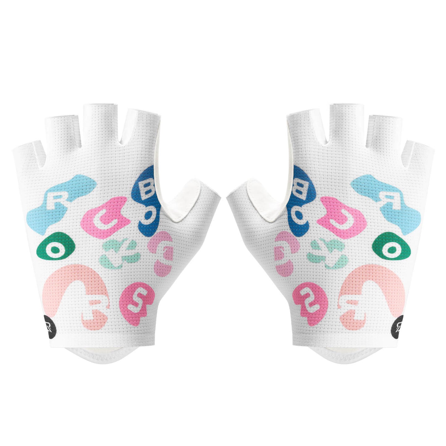 ROCKBROS hjólreiðahanskar með hálfum fingri, öndunarvænir