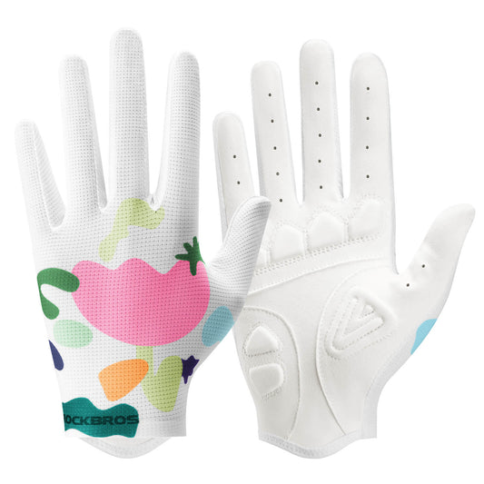 ROCKBROS cycling gloves with SBR padding, breathable, highly flexible
