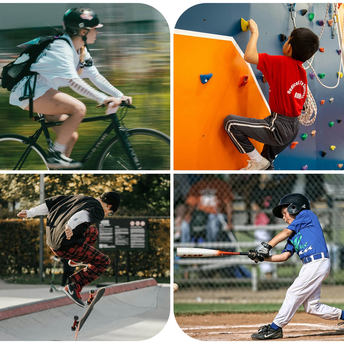 ROCKBROS hjólreiðahanskar með SBR bólstrun, öndunarvænir, mjög sveigjanlegir