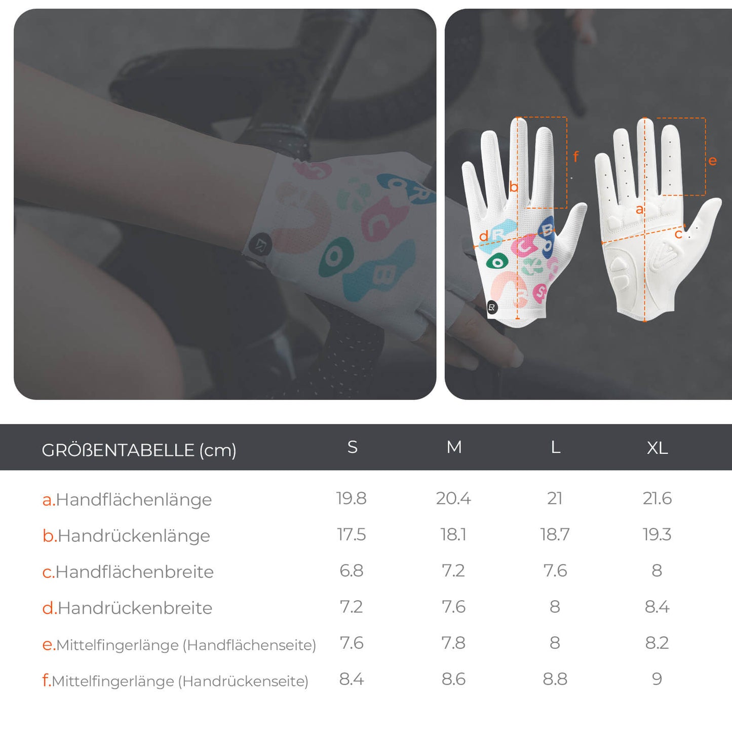 ROCKBROS hjólreiðahanskar með SBR bólstrun, öndunarvænir, mjög sveigjanlegir