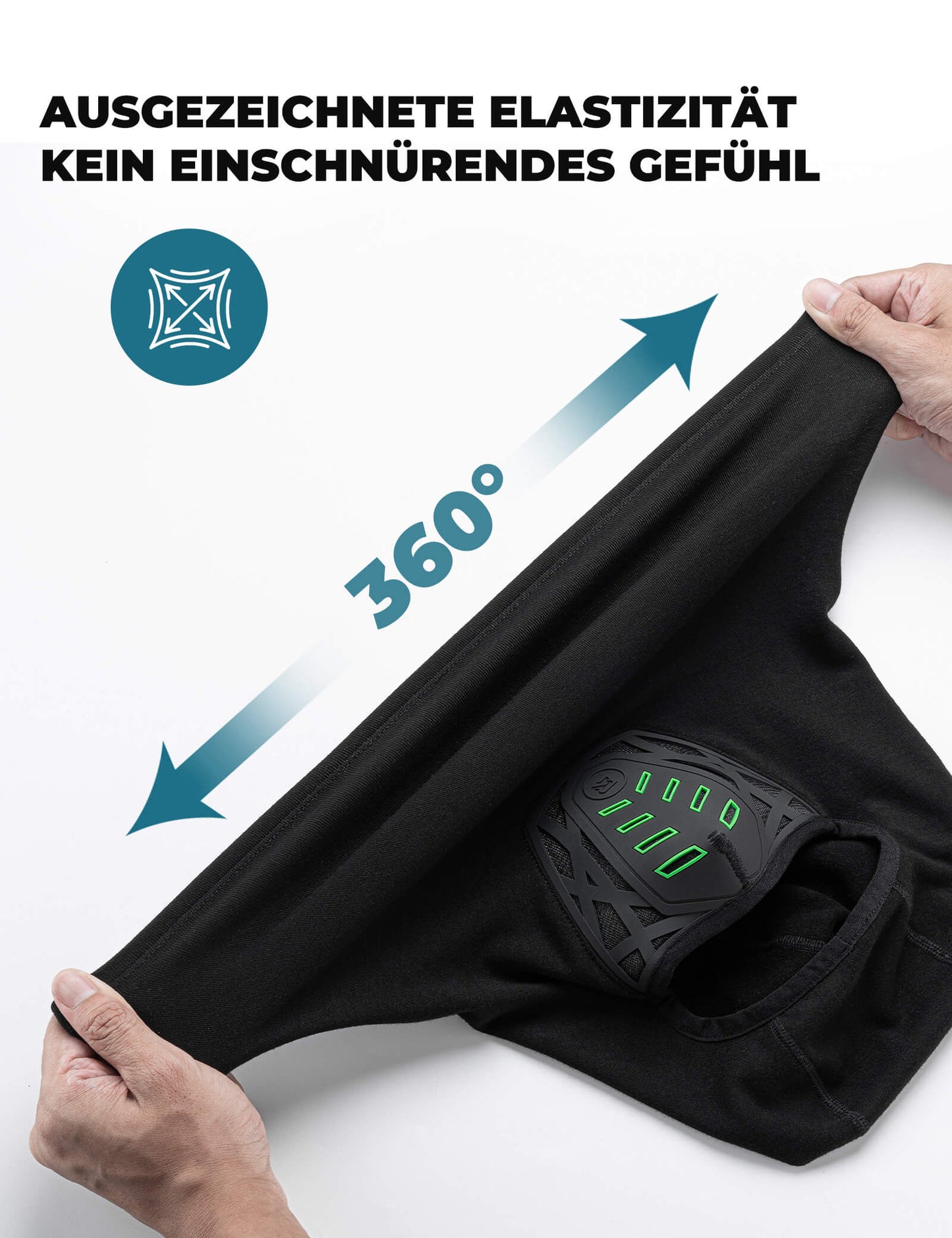 ROCKBROS fjölnota Ballast hetta vind- og rykheld öndunarvæn með hálsvörn