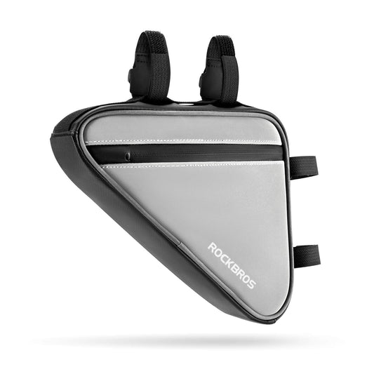 ROCKBROS Bicycle Bag Reflective Frame Bag Triangle Bag 0.9L