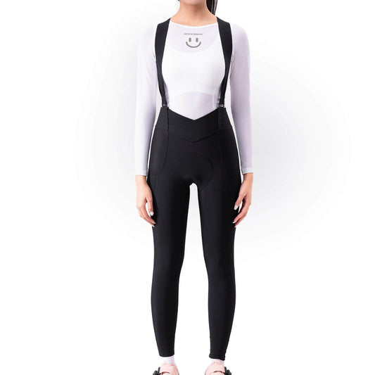 TVI Women's Bib Tights Cycling Tights Padded Shockproof Thermal