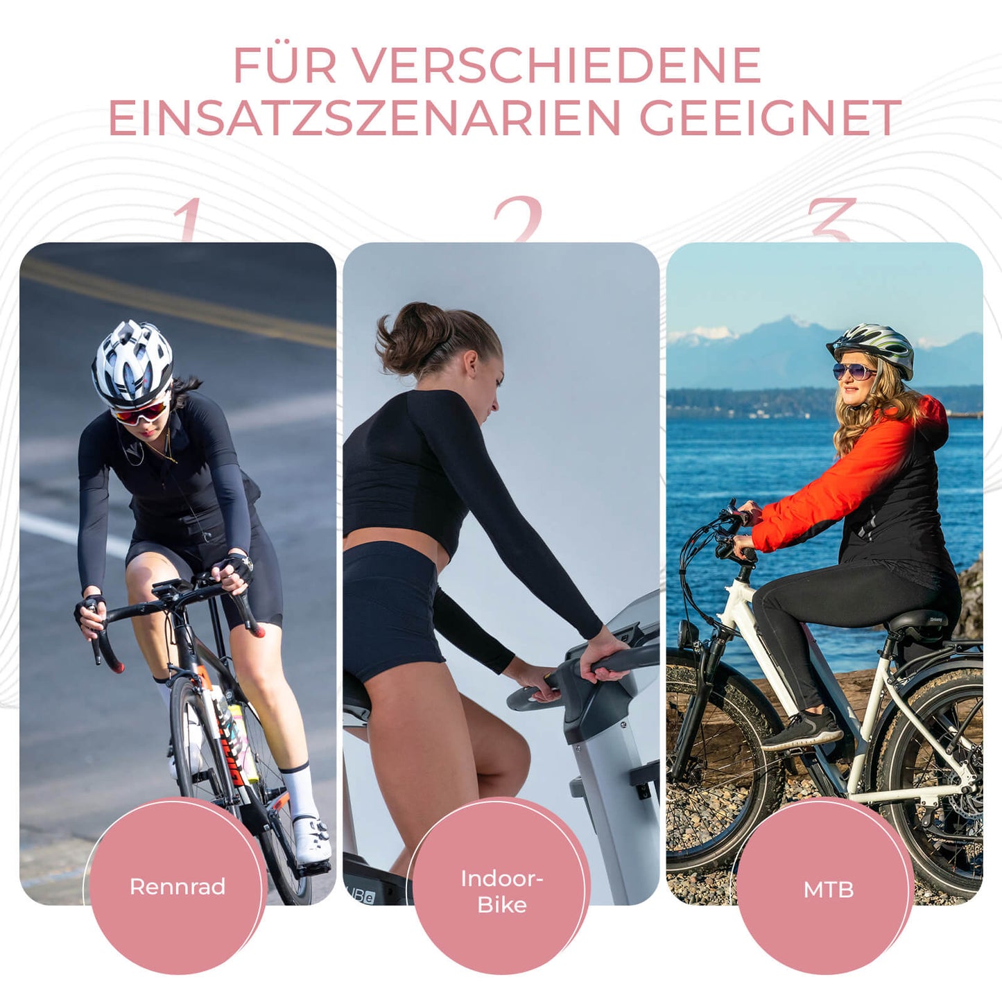 TVI Damen Trägerhose Fahrradhose Gepolstert Stoßfeste Thermo