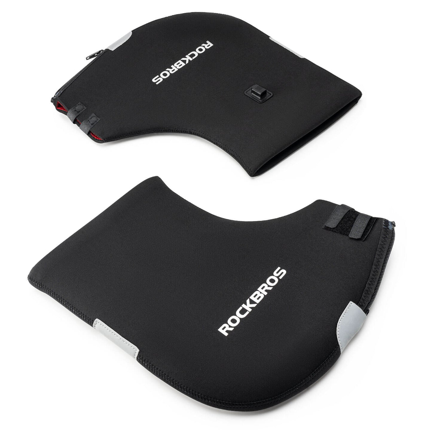 ROCKBROS hitaðar, vatnsfráhrindandi stýrishlífar fyrir hjól - endurhlaðanlegar