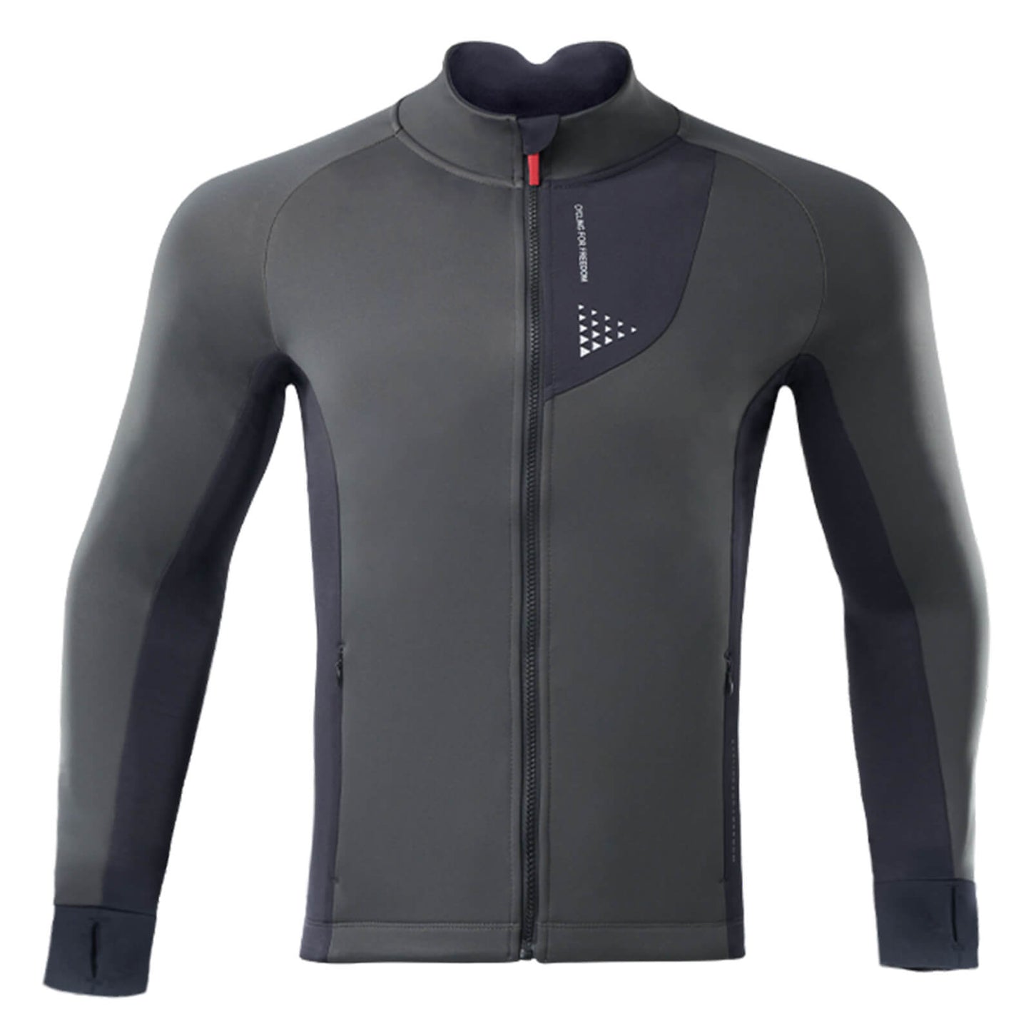 ROCKBROS Men's Winter Cycling Jacket, Windproof and Breathable with Fleece Lining