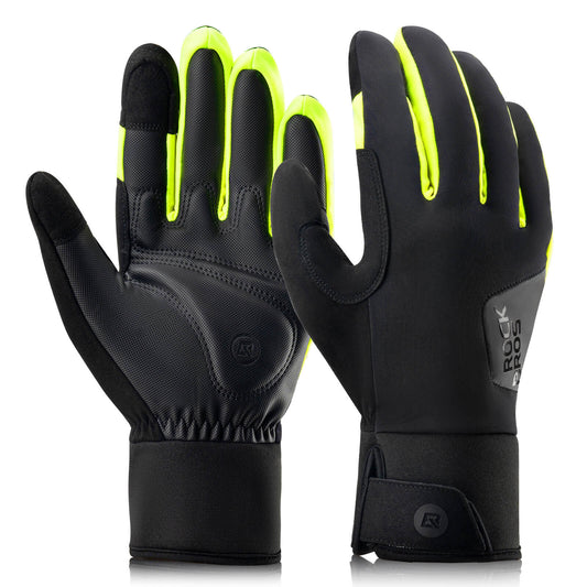 ROCKBROS Outdoor Thermal Gloves for Cycling &amp; Skiing with Touchscreen Function